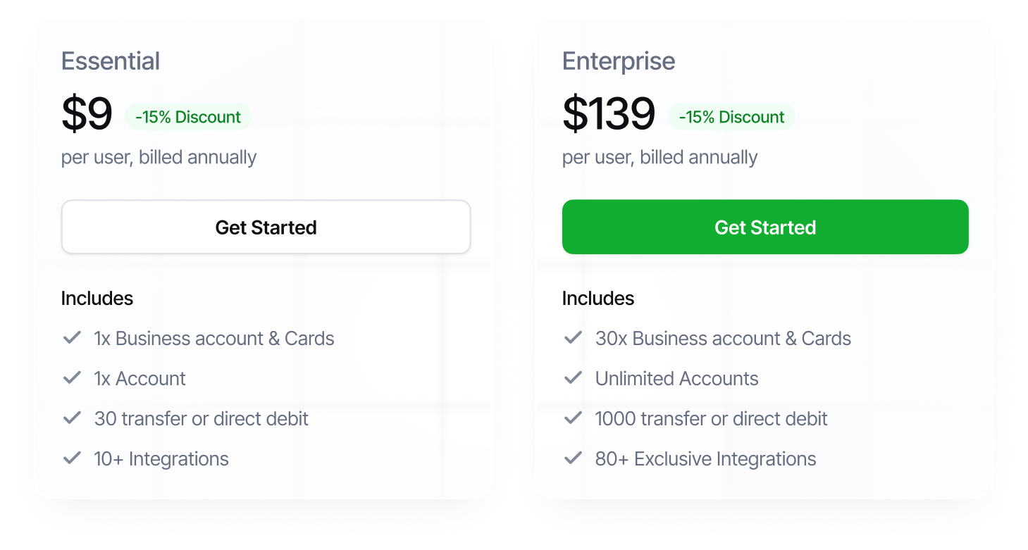 Subscriptions for businesses